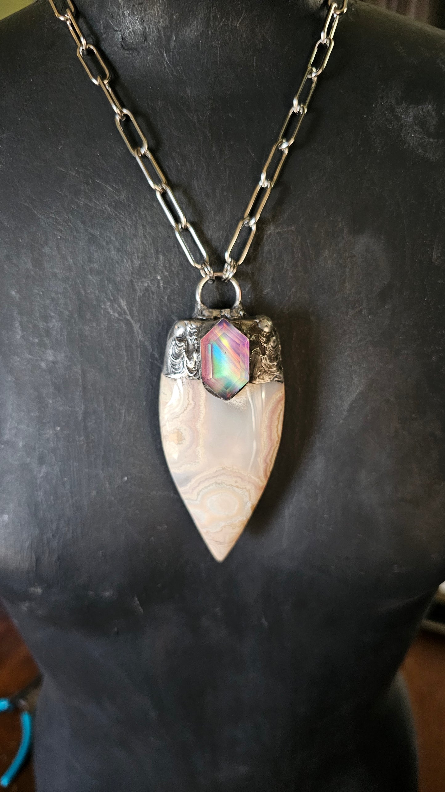 Heavy Metal Mermaid Power Pendant